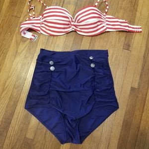 Nautical swimsuit